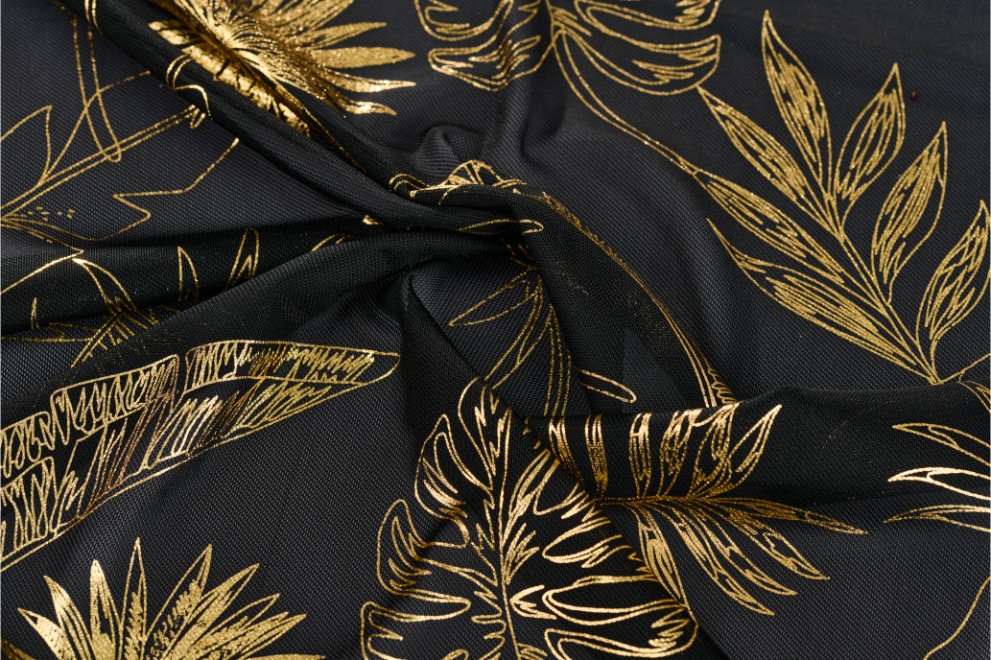 Foil Print on Tulle - 9